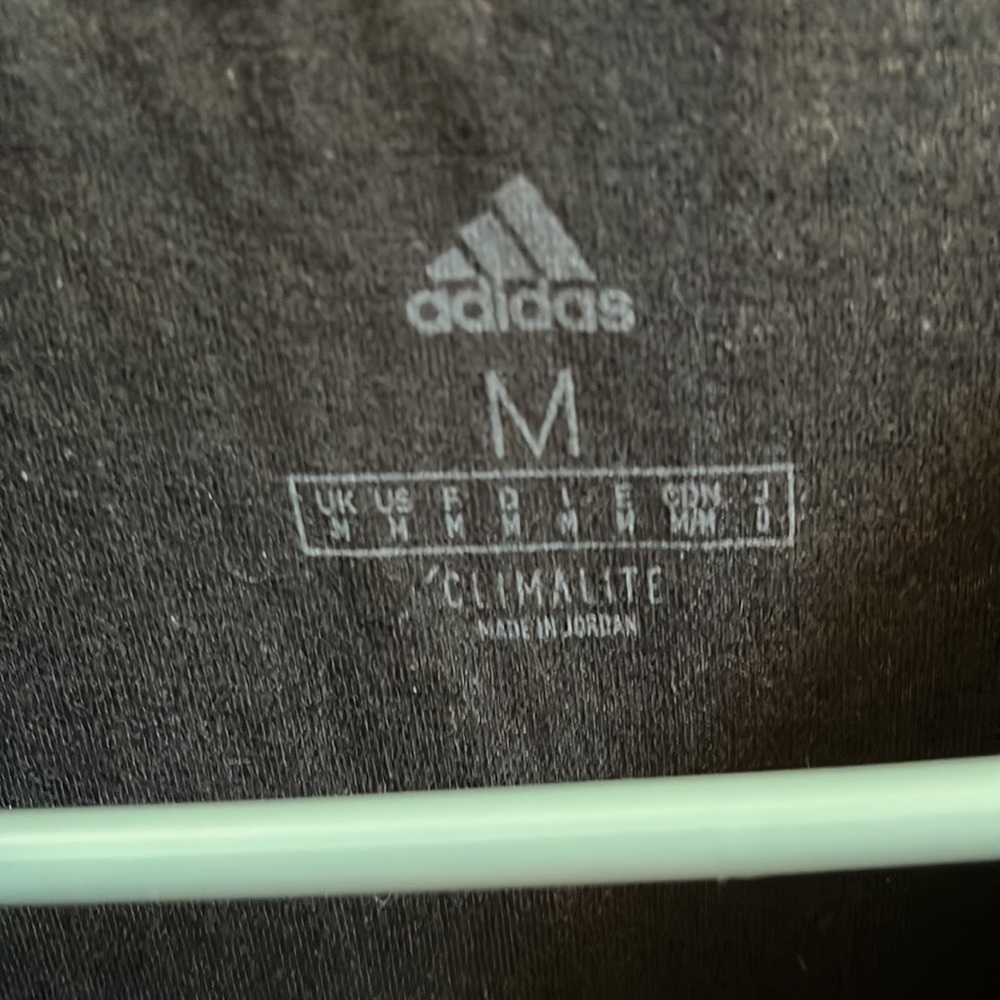 Womens medium climalite adidas white and black tshirt - Picture 3 of 3